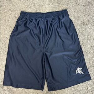 Y2k navy and1 basketball‎ shorts